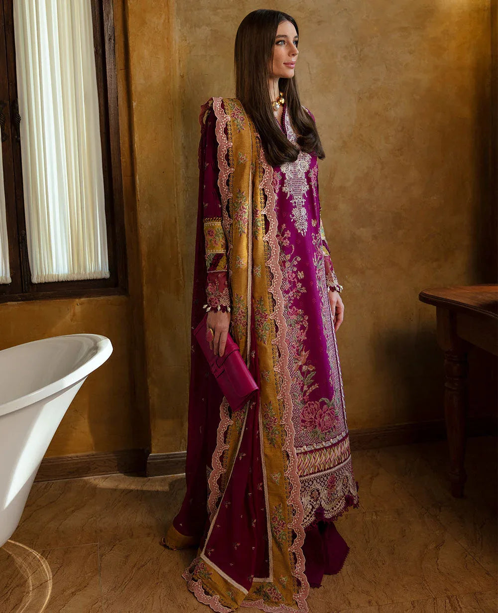 Republic Womenswear | Ilana Eid Luxury Lawn | Camille - Rang-e-Khaas