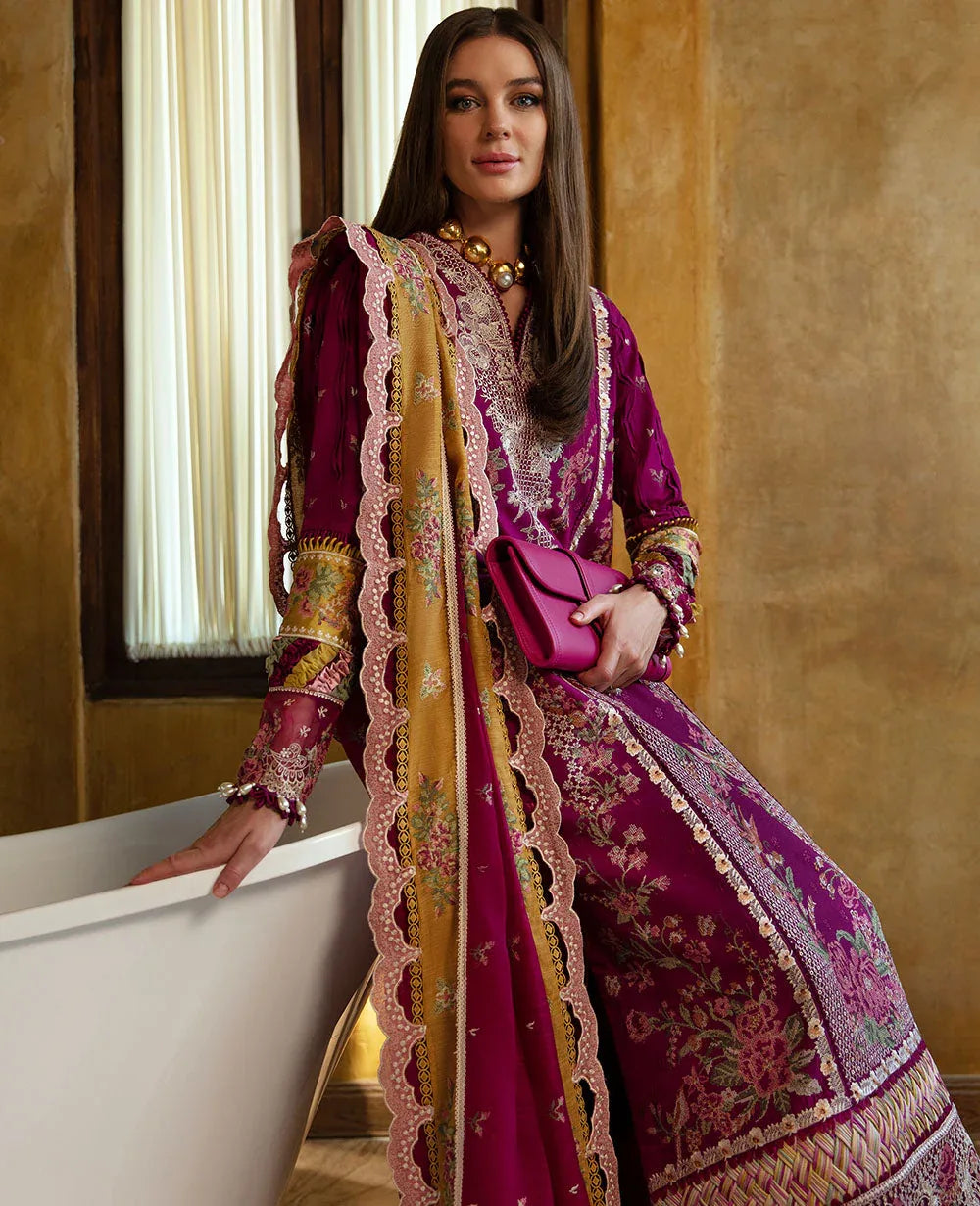 Republic Womenswear | Ilana Eid Luxury Lawn | Camille - Rang-e-Khaas