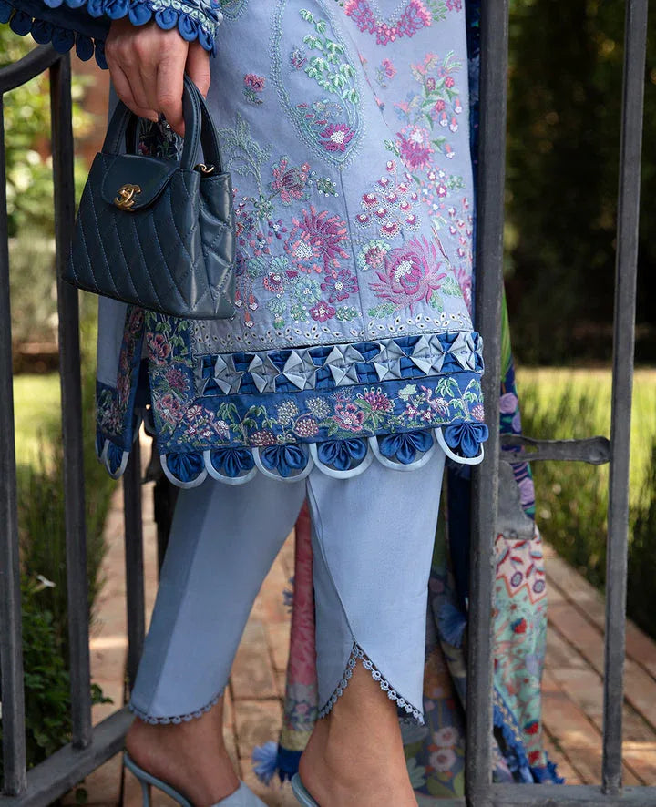 Republic Womenswear | Ilana Eid Luxury Lawn | Elodie - Rang-e-Khaas
