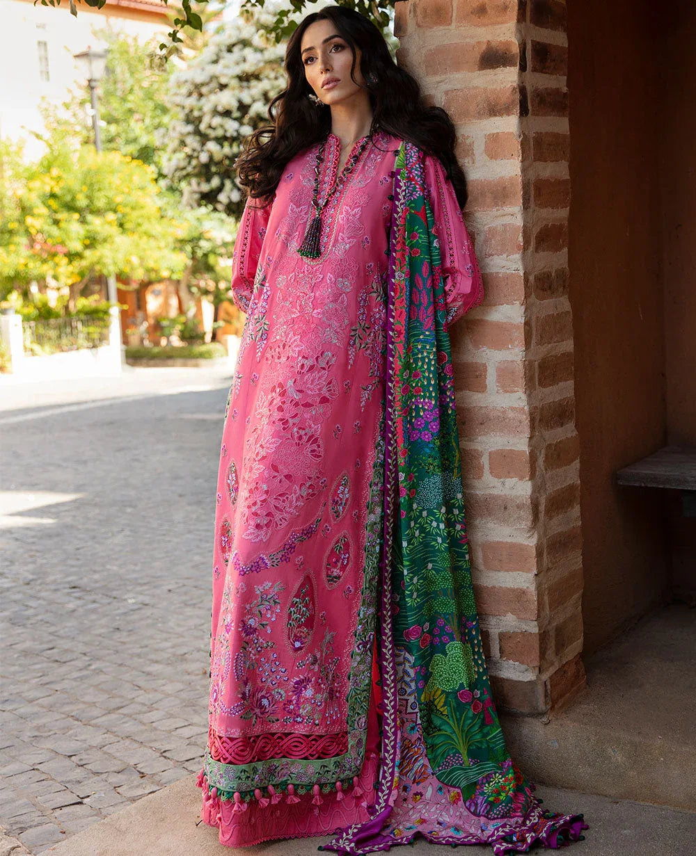 Republic Womenswear | Ilana Eid Luxury Lawn | Clemence - Rang-e-Khaas