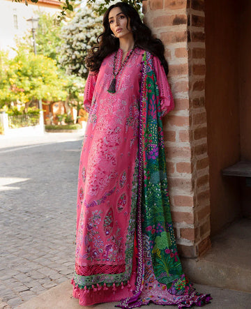 Republic Womenswear | Ilana Eid Luxury Lawn | Clemence - Rang-e-Khaas
