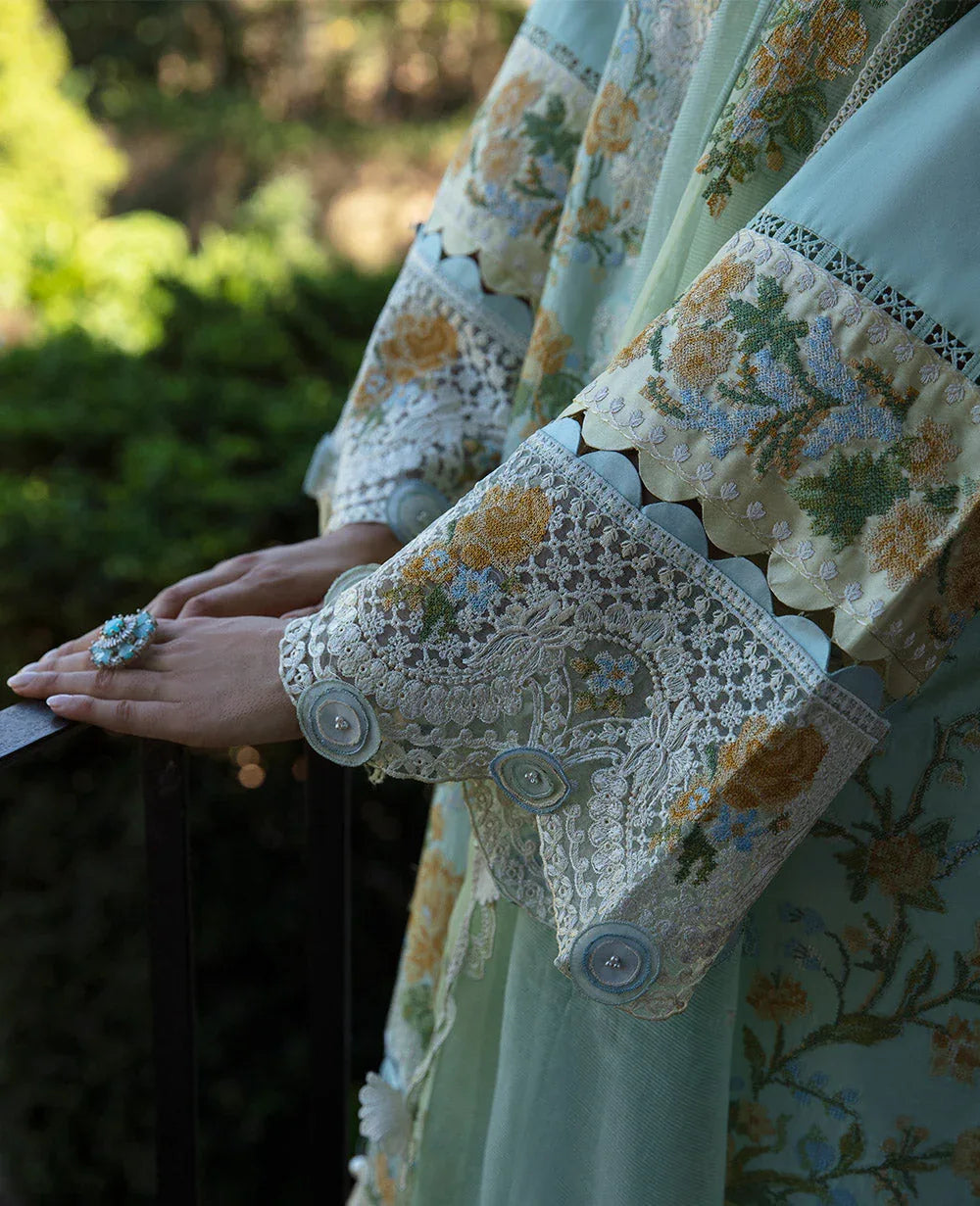 Republic Womenswear | Ilana Eid Luxury Lawn | Elaine - Rang-e-Khaas