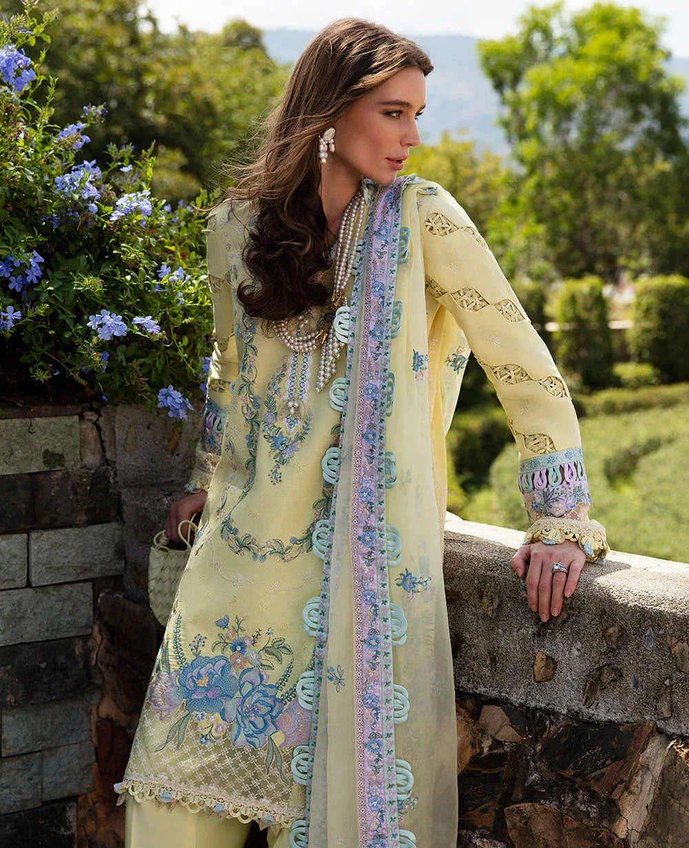 Republic Womenswear | Ilana Eid Luxury Lawn | Sylvie - Rang-e-Khaas