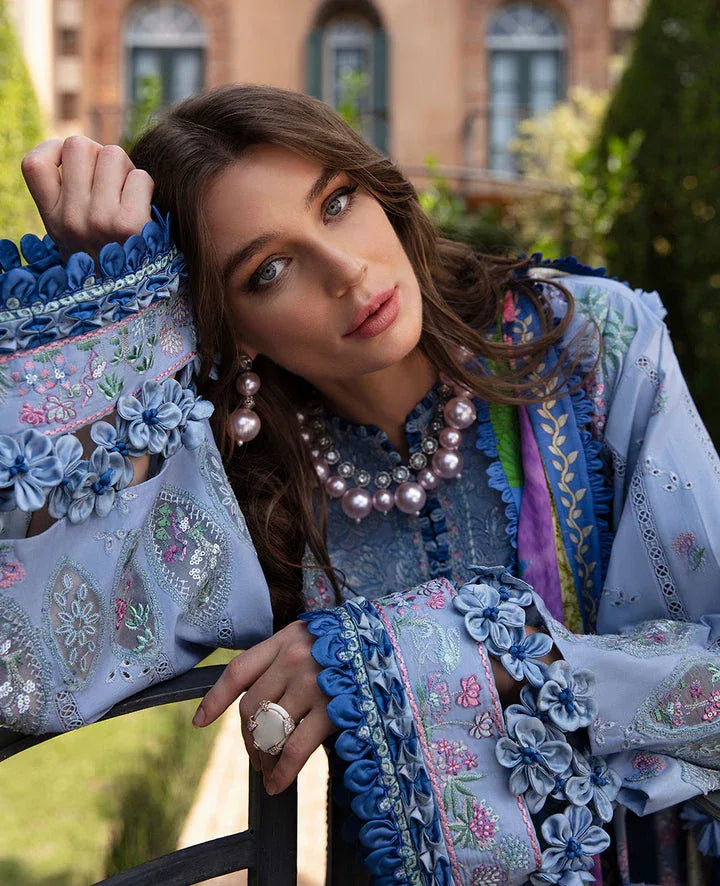 Republic Womenswear | Ilana Eid Luxury Lawn | Elodie - Rang-e-Khaas