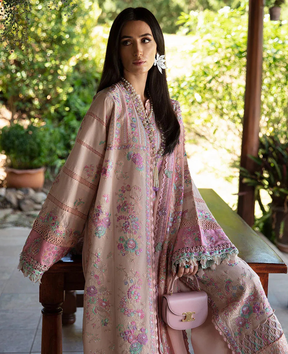 Republic Womenswear | Ilana Eid Luxury Lawn | Lumiere - Rang-e-Khaas