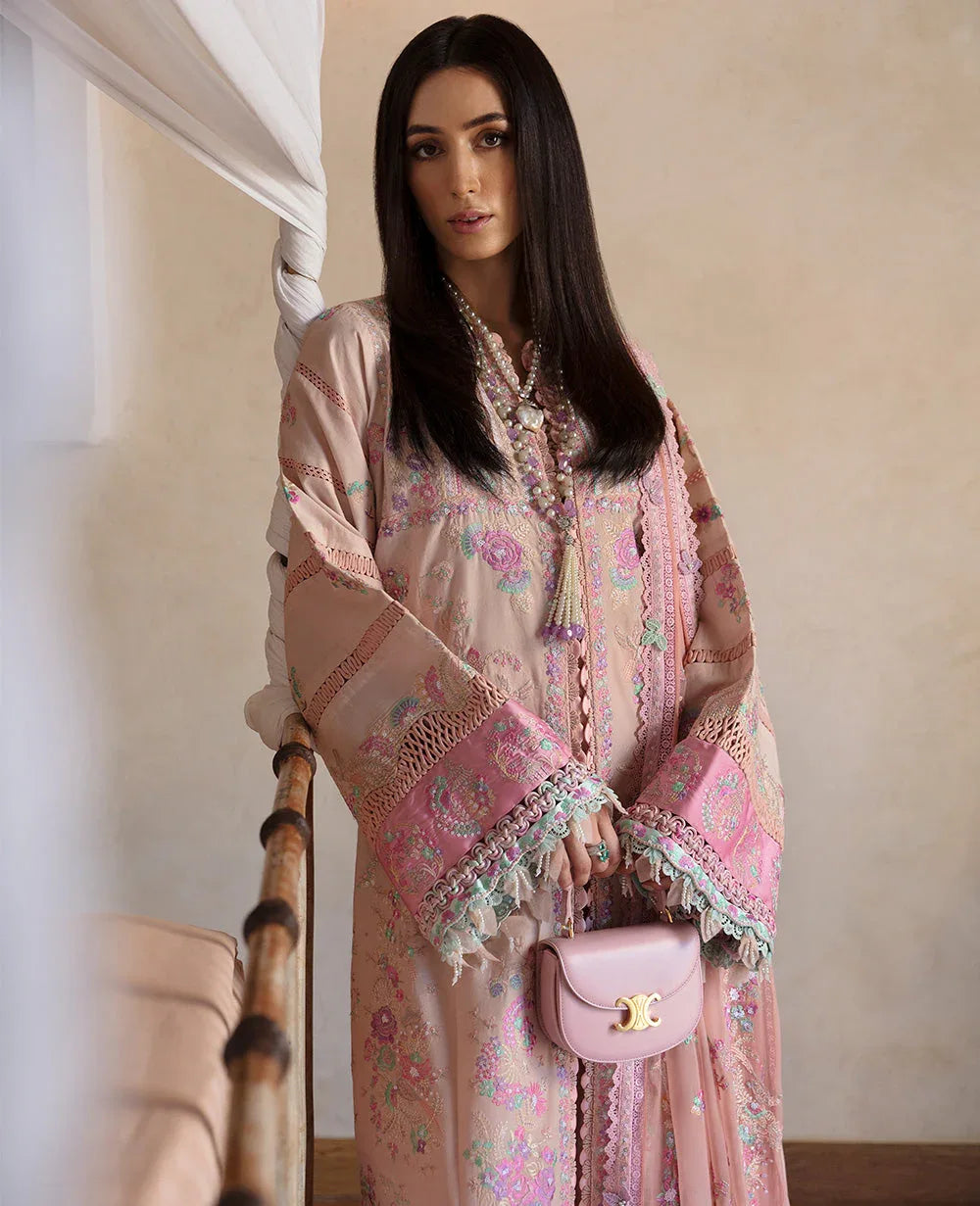 Republic Womenswear | Ilana Eid Luxury Lawn | Lumiere - Rang-e-Khaas