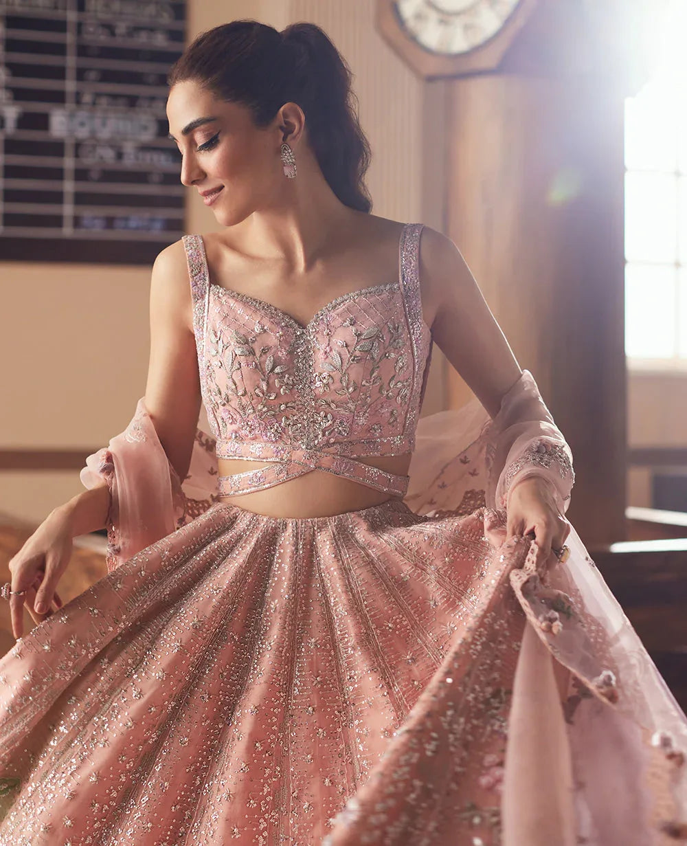 Republic Womenswear | Pieno De Verde Wedding 24 | RWU-24-D4 (Dafne ) - Rang-e-Khaas