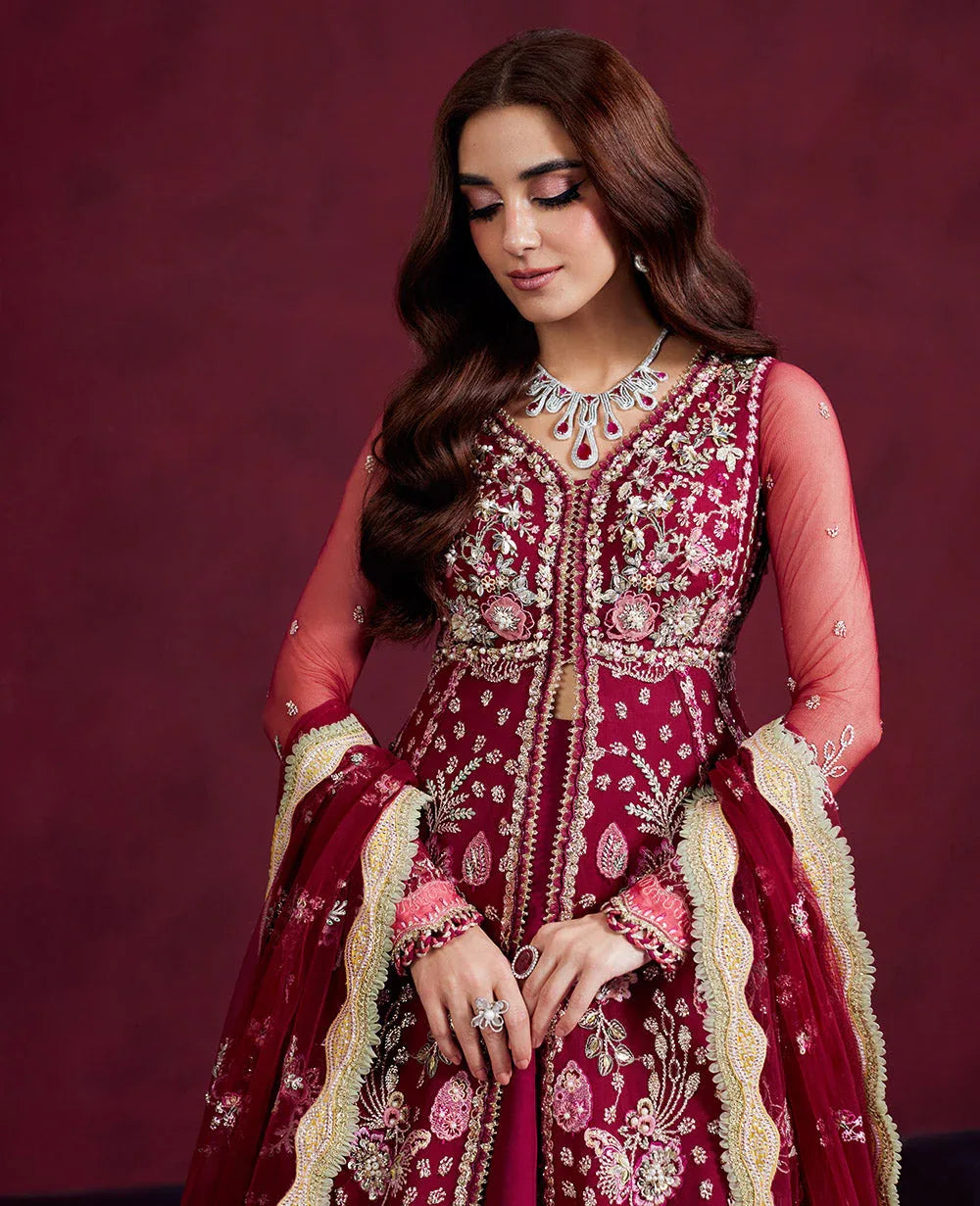 Republic Womenswear | Pieno De Verde Wedding 24 | RWU-24-D1 (Silene ) - Rang-e-Khaas