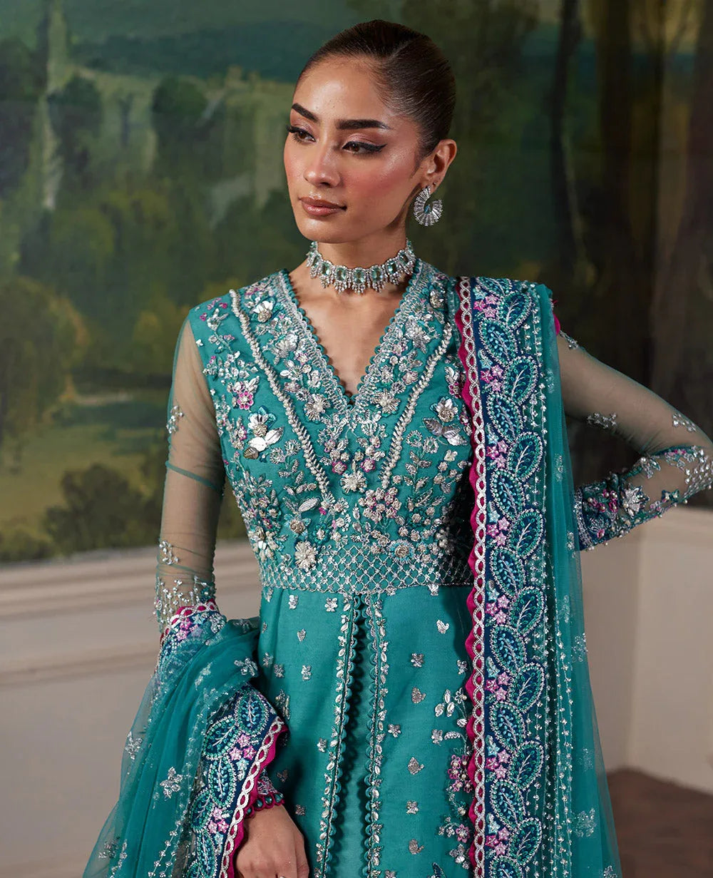 Republic Womenswear | Pieno De Verde Wedding 24 | RWU-24-D6 (Serra ) - Rang-e-Khaas