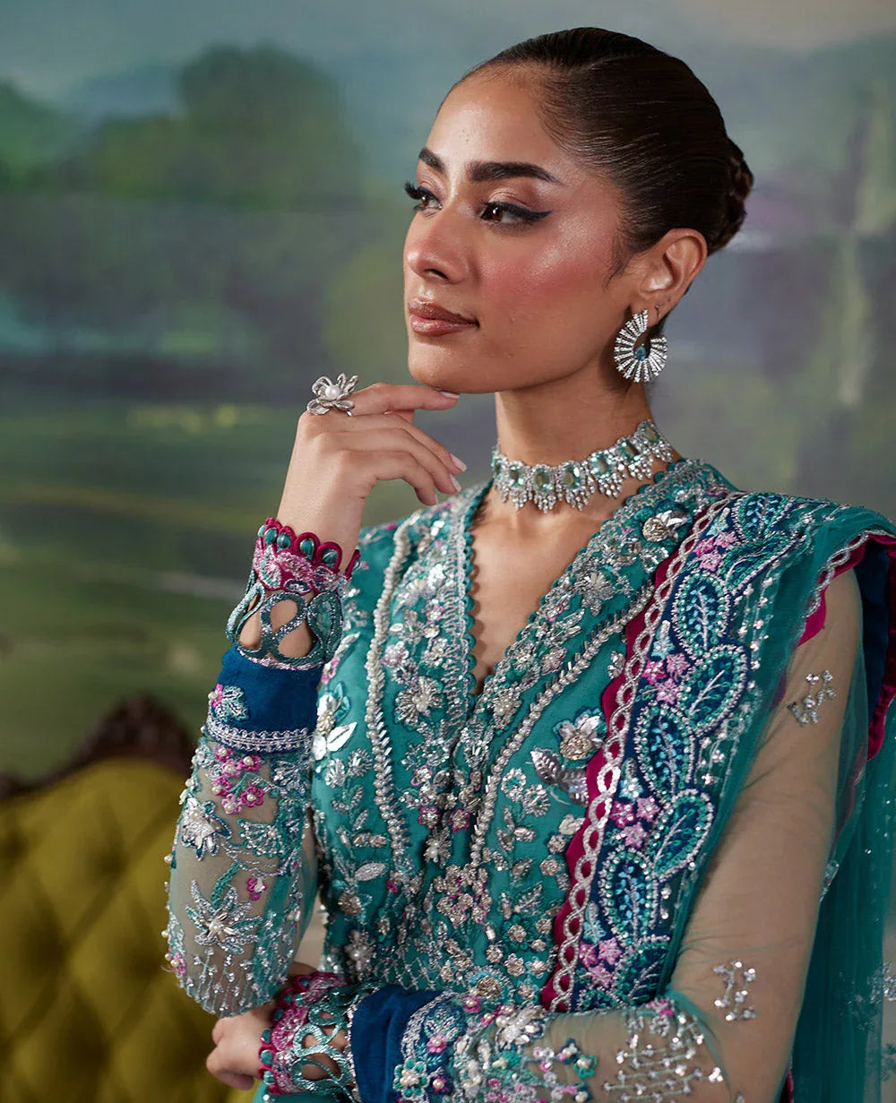 Republic Womenswear | Pieno De Verde Wedding 24 | RWU-24-D6 (Serra ) - Rang-e-Khaas