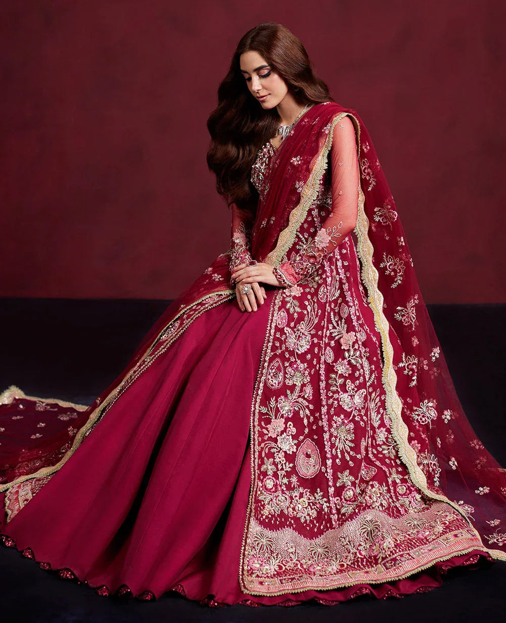 Republic Womenswear | Pieno De Verde Wedding 24 | RWU-24-D1 (Silene ) - Rang-e-Khaas