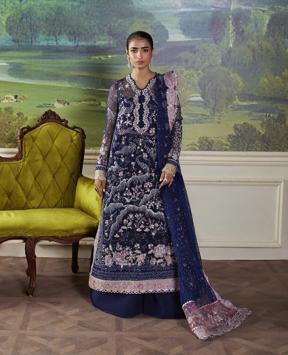 Republic Womenswear | Pieno De Verde Wedding 24 | RWU-24-D7 (Stella ) - Rang-e-Khaas
