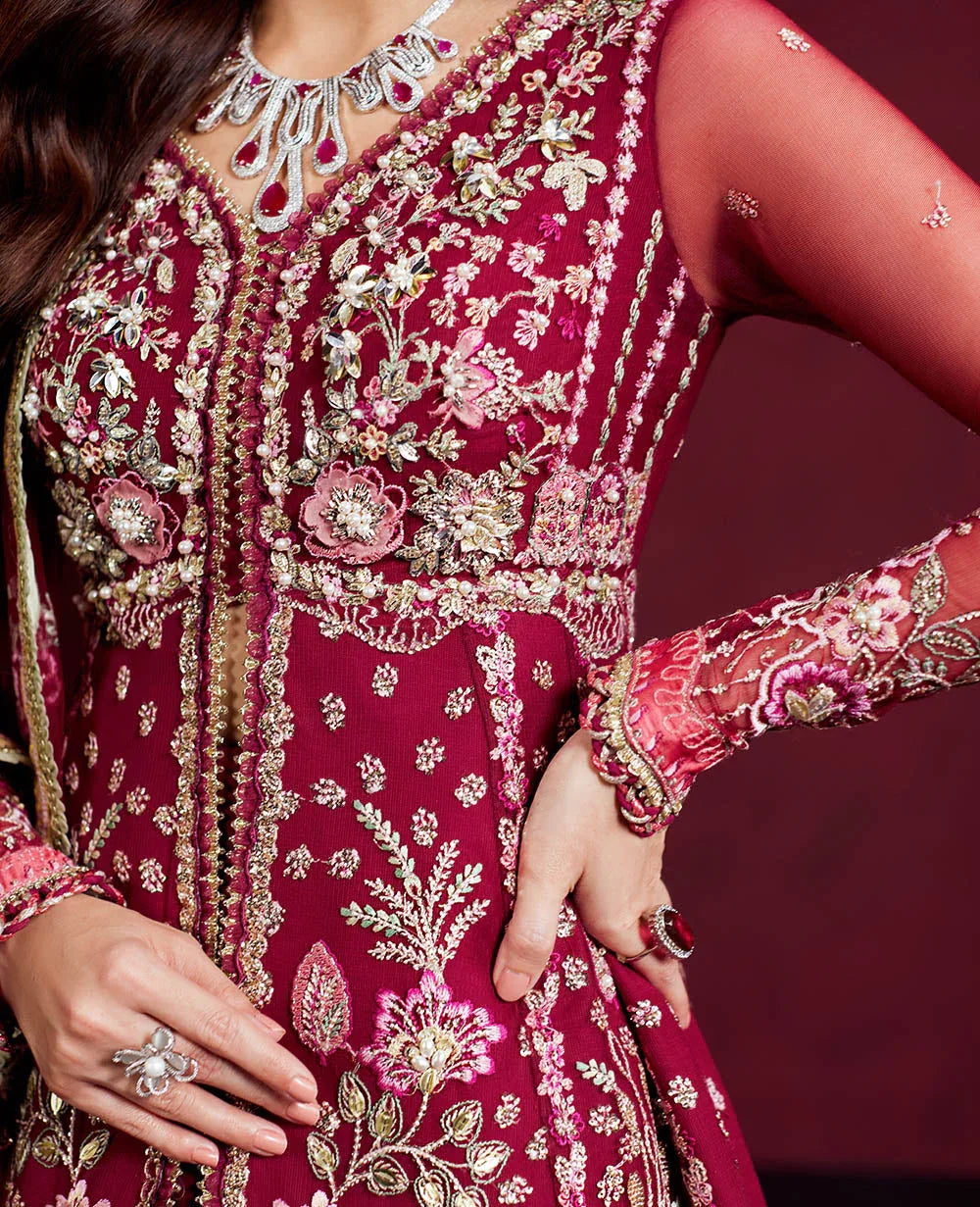 Republic Womenswear | Pieno De Verde Wedding 24 | RWU-24-D1 (Silene ) - Rang-e-Khaas