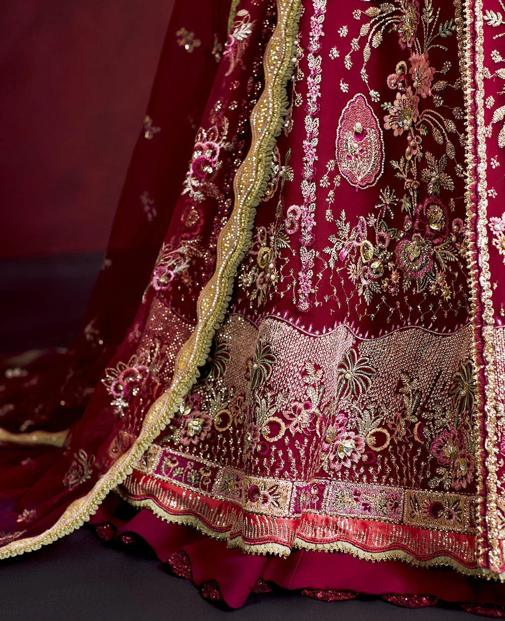 Republic Womenswear | Pieno De Verde Wedding 24 | RWU-24-D1 (Silene ) - Rang-e-Khaas
