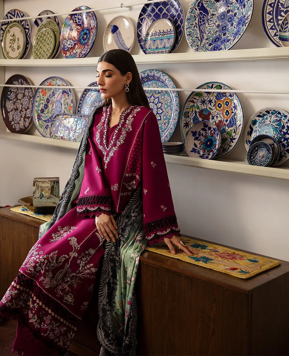 Republic Womenswear | Rosalee Winter 24 |  D3 (Nara) - Rang-e-Khaas
