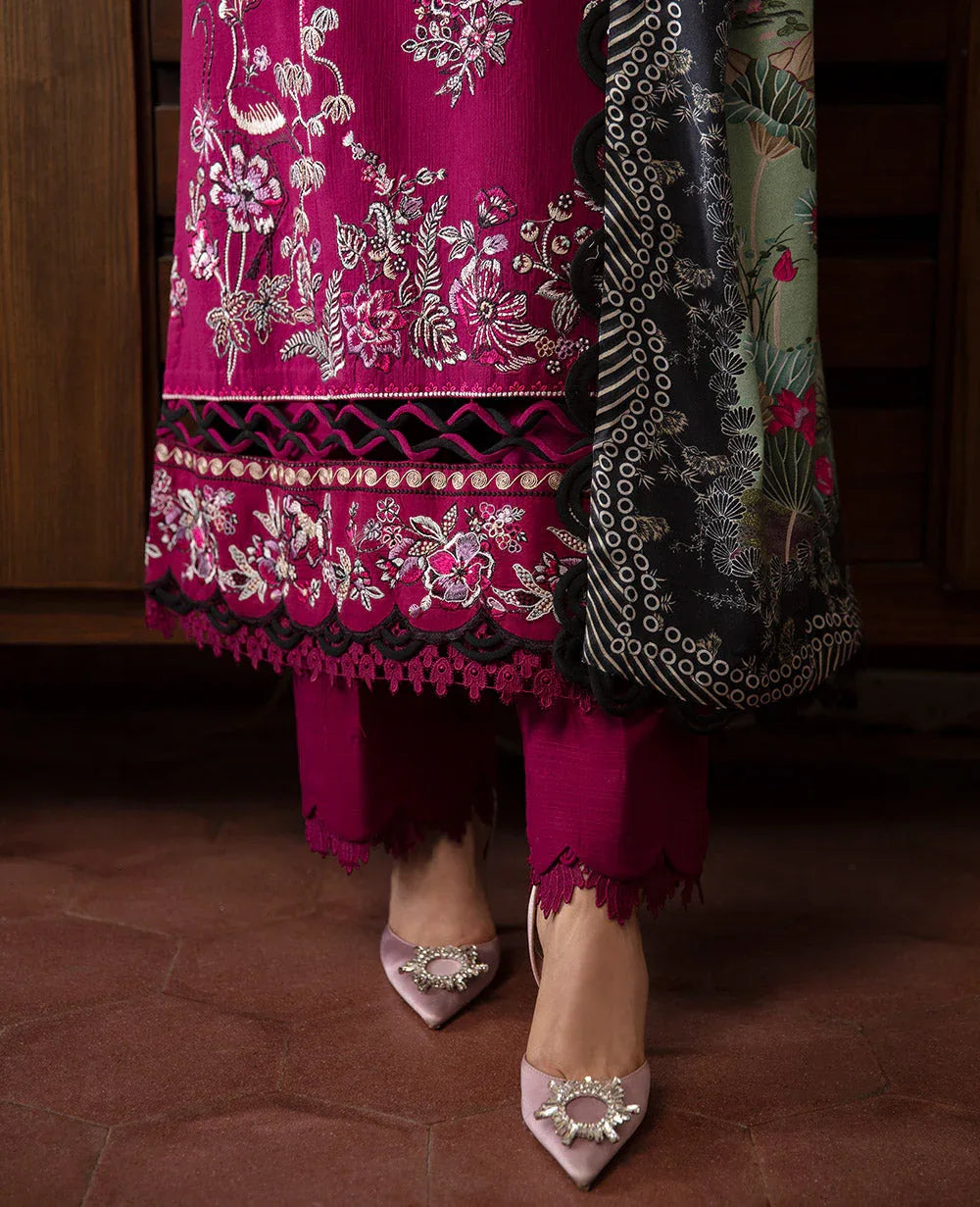 Republic Womenswear | Rosalee Winter 24 |  D3 (Nara) - Rang-e-Khaas
