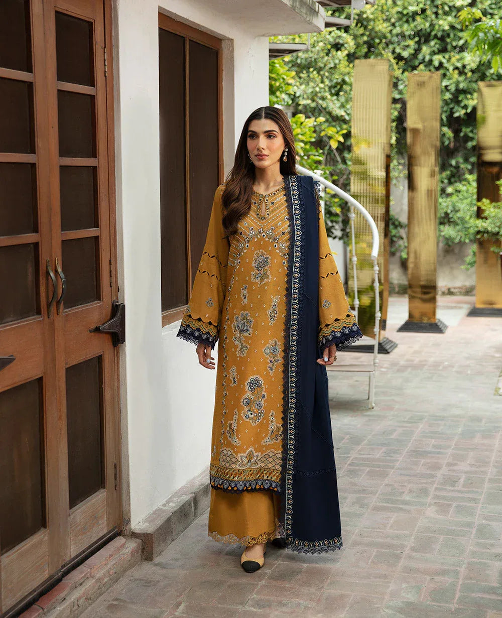 Republic Womenswear | Rosalee Winter 24 |  D5 (Feeha) - Rang-e-Khaas