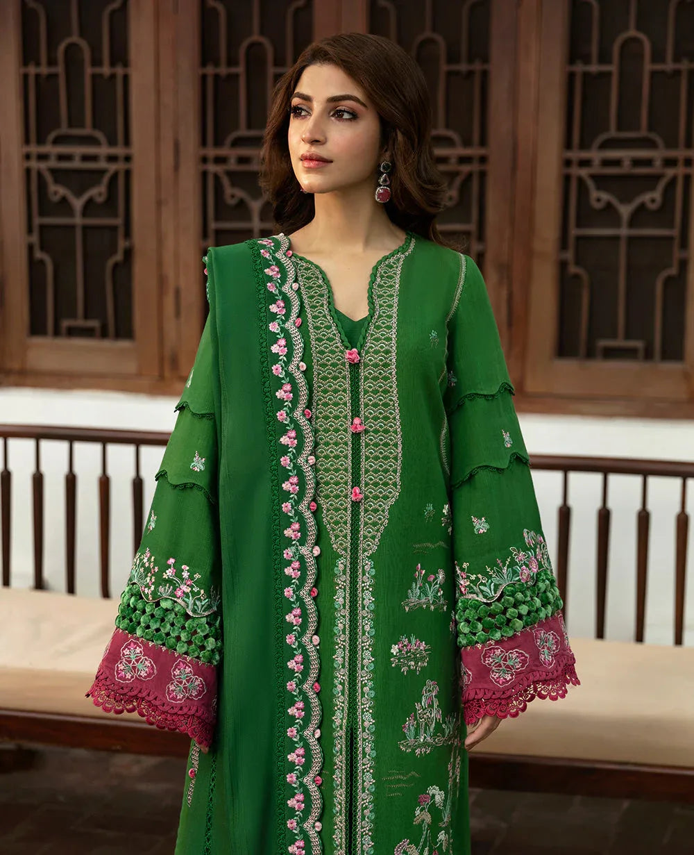 Republic Womenswear | Rosalee Winter 24 |  D6 (Ina) - Rang-e-Khaas