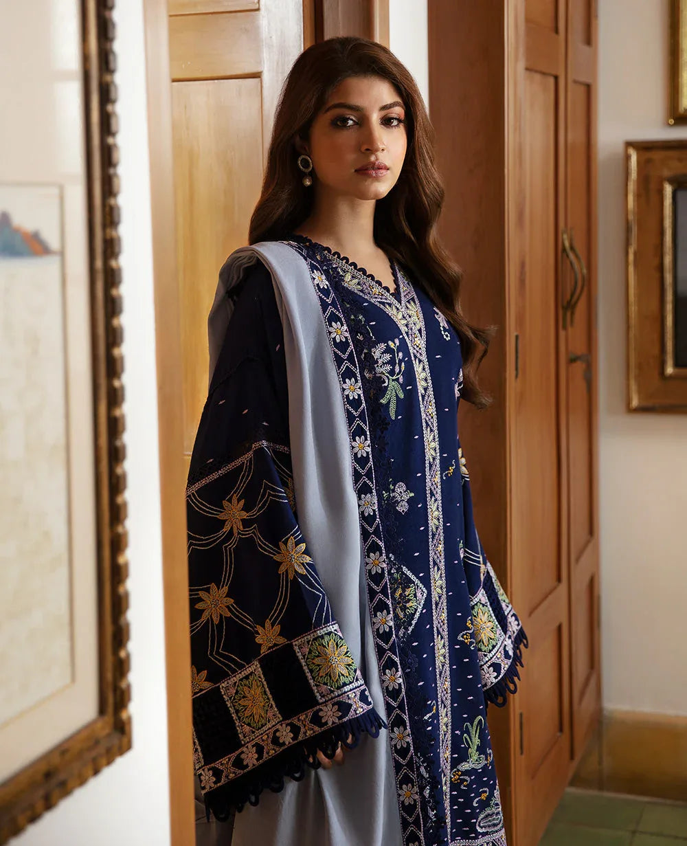 Republic Womenswear | Rosalee Winter 24 |  D1 (Zira) - Rang-e-Khaas
