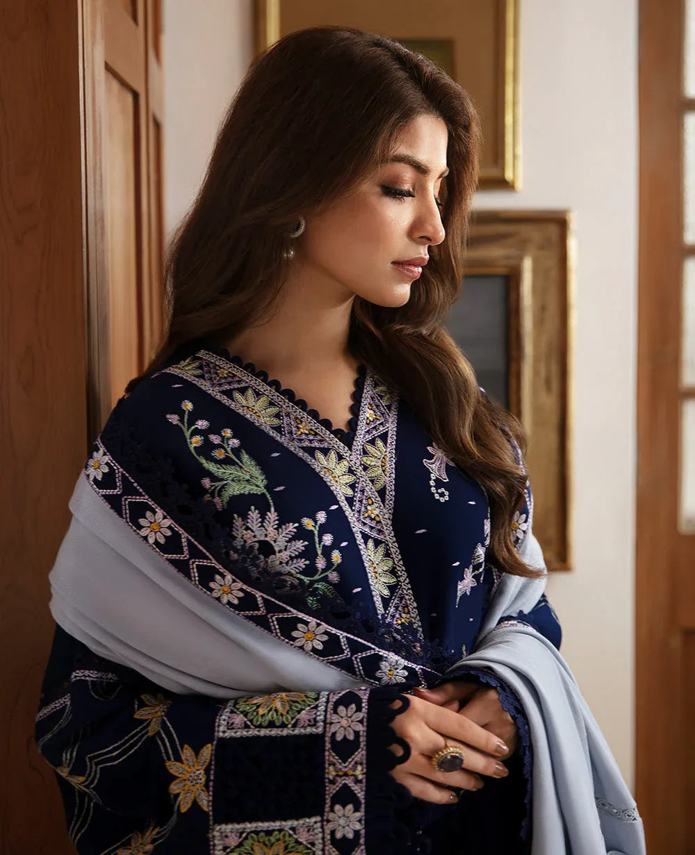 Republic Womenswear | Rosalee Winter 24 |  D1 (Zira) - Rang-e-Khaas