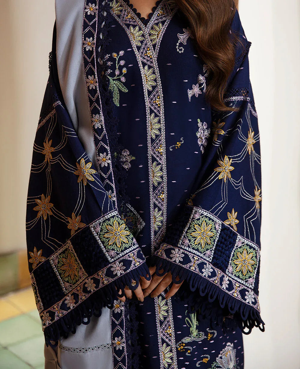 Republic Womenswear | Rosalee Winter 24 |  D1 (Zira) - Rang-e-Khaas