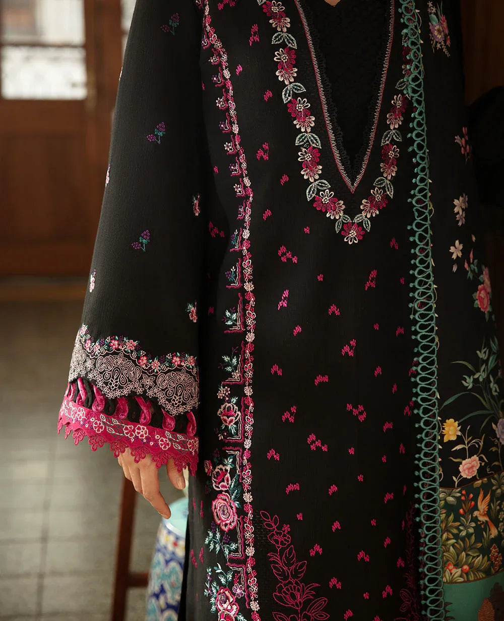 Republic Womenswear | Rosalee Winter 24 |  D10 (Kian) - Rang-e-Khaas