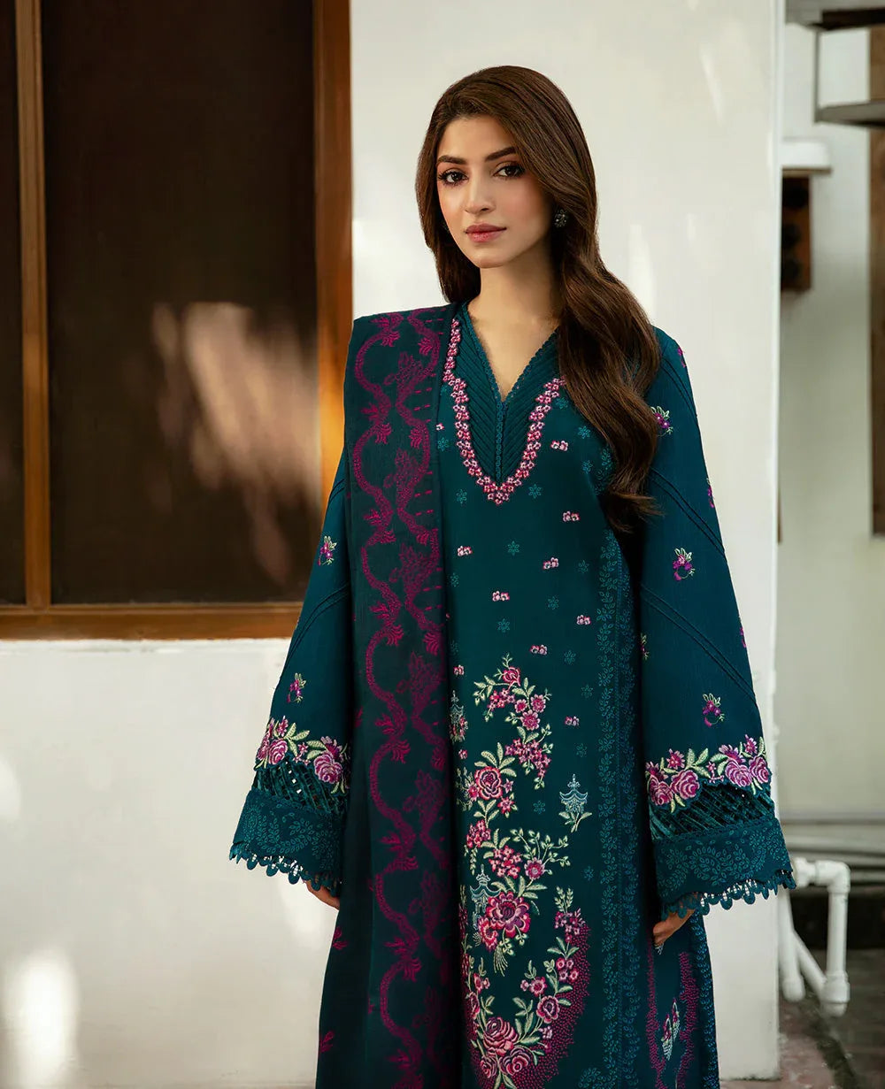 Republic Womenswear | Rosalee Winter 24 |  D11 (Omari) - Rang-e-Khaas