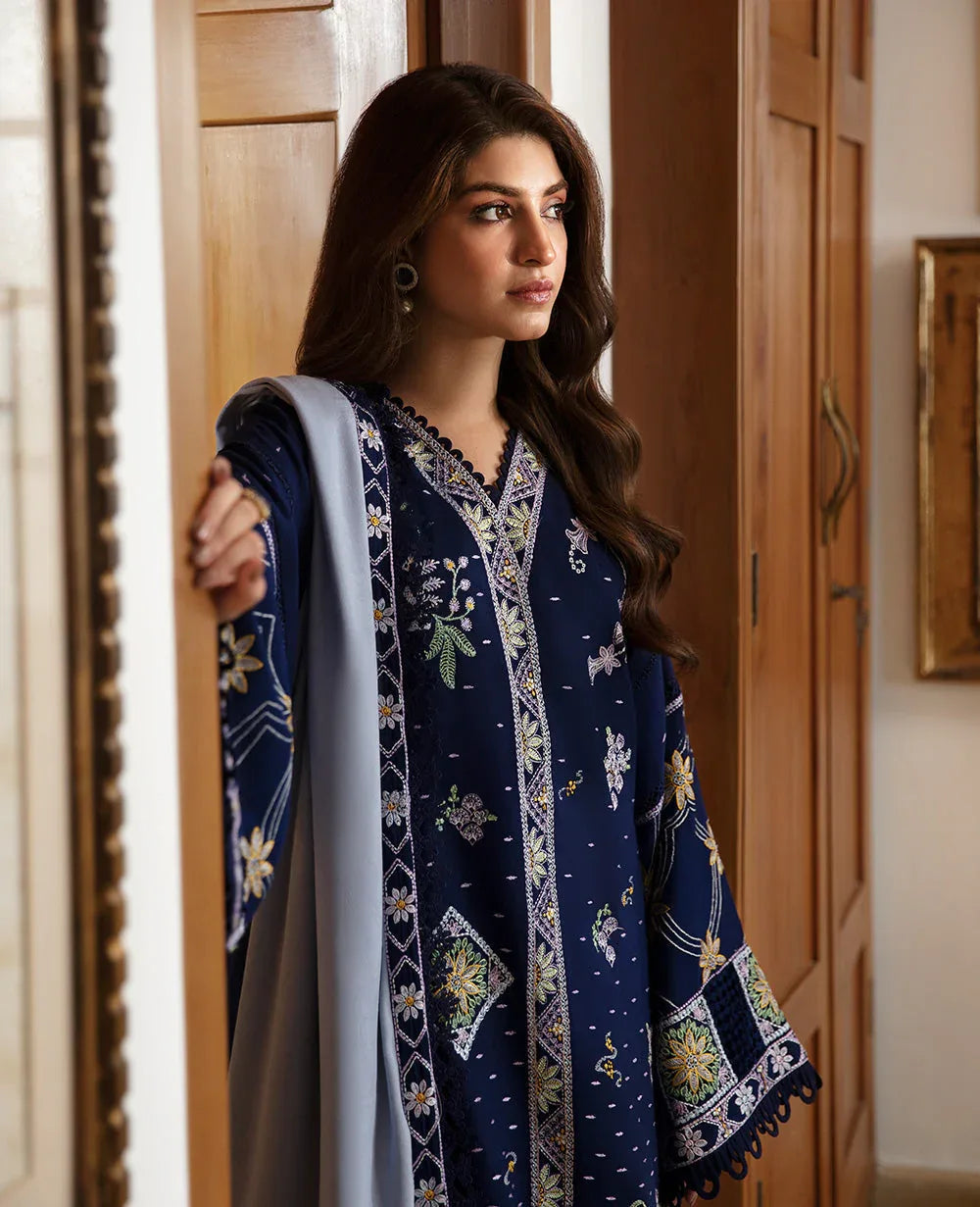 Republic Womenswear | Rosalee Winter 24 |  D1 (Zira) - Rang-e-Khaas