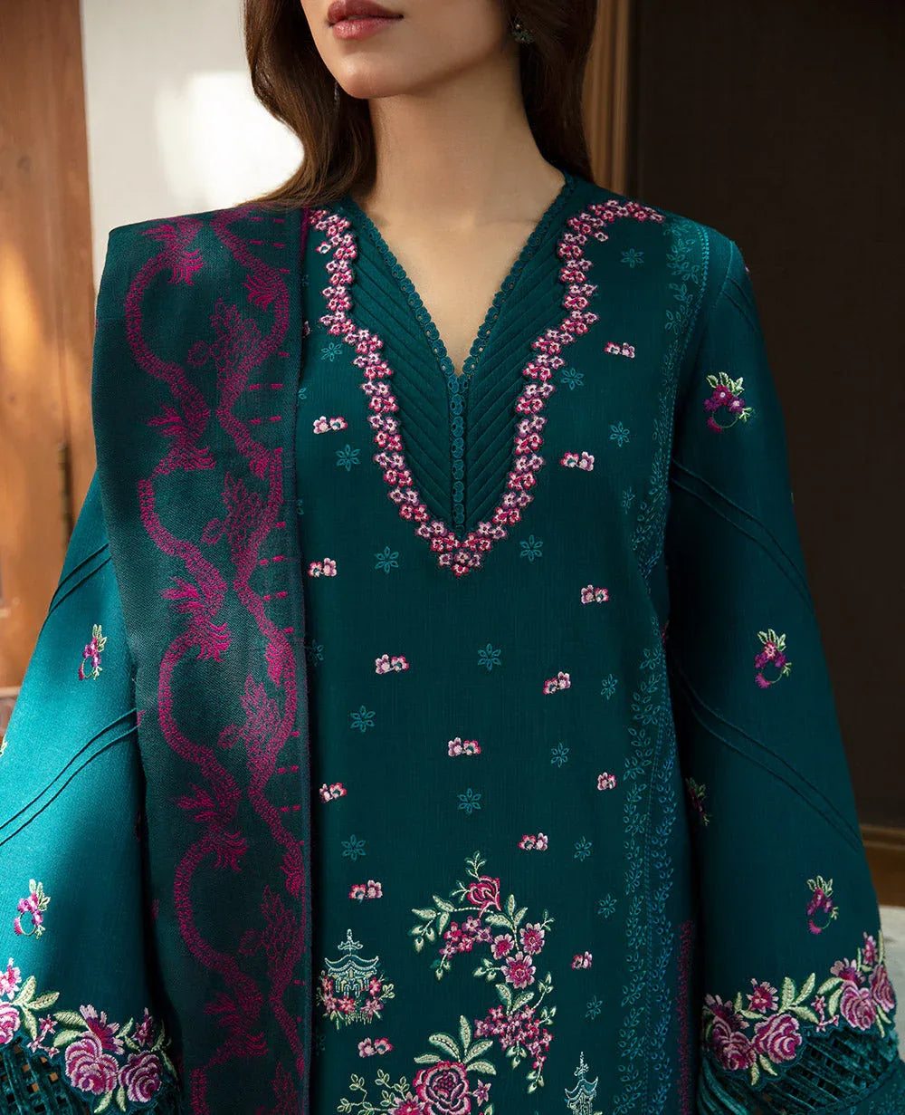 Republic Womenswear | Rosalee Winter 24 |  D11 (Omari) - Rang-e-Khaas