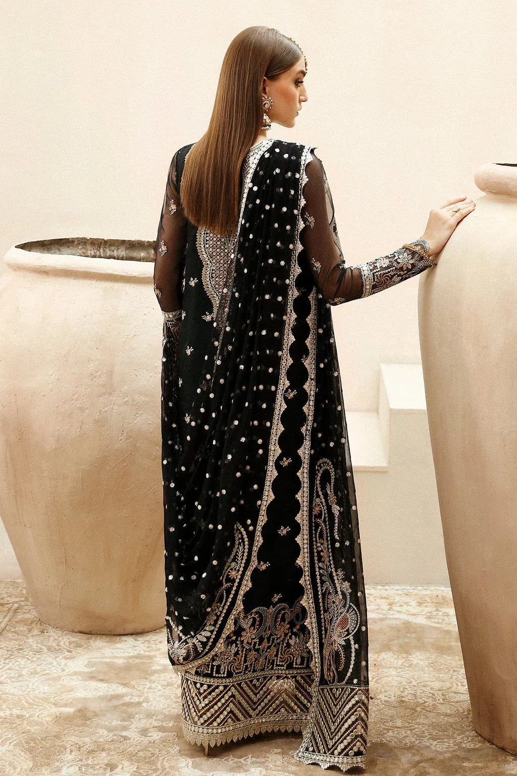 Afrozeh Shehnai Wedding Formal 3Pc Suit AFS-24-03 Reshma - Rang-e-Khaas