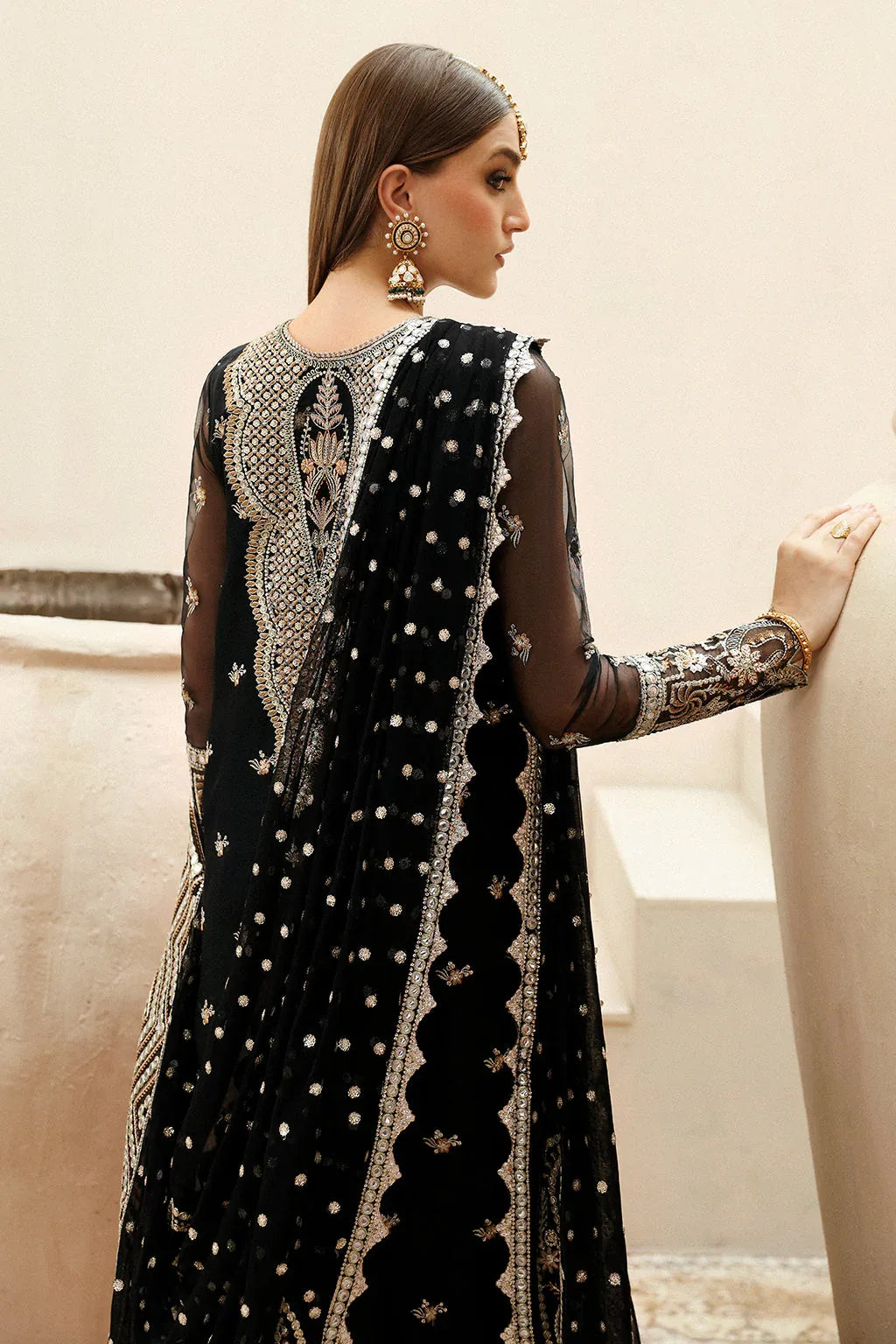 Afrozeh Shehnai Wedding Formal 3Pc Suit AFS-24-03 Reshma - Rang-e-Khaas