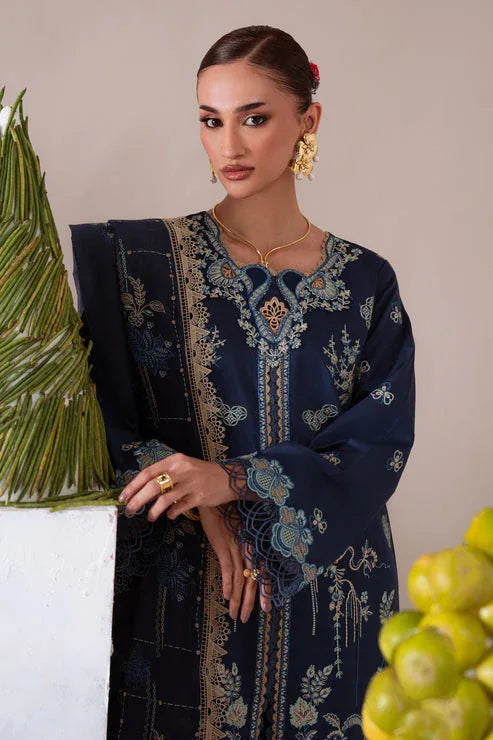Aabyaan | Miraal Signature Embroidered Viscose 25 | RUHAB (AV-08) - Rang-e-Khaas