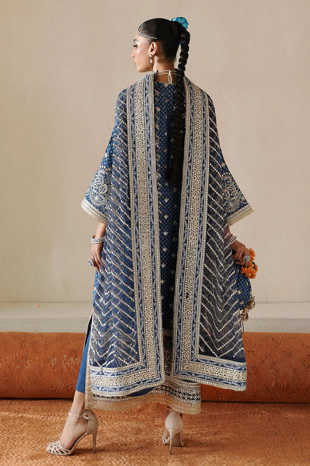 Afrozeh Shehnai Wedding Formal 3Pc Suit AFS-24-10 Rukhsana - Rang-e-Khaas