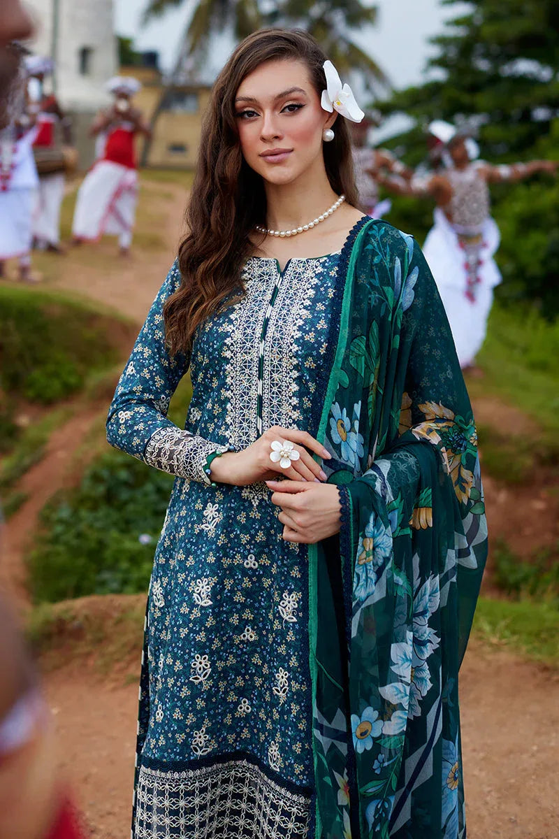 Gulaal | Saffira Lawn 25 | Chloe - Rang-e-Khaas