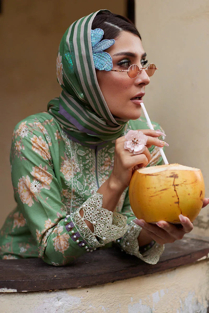 Gulaal | Saffira Lawn 25 | Nora - Rang-e-Khaas