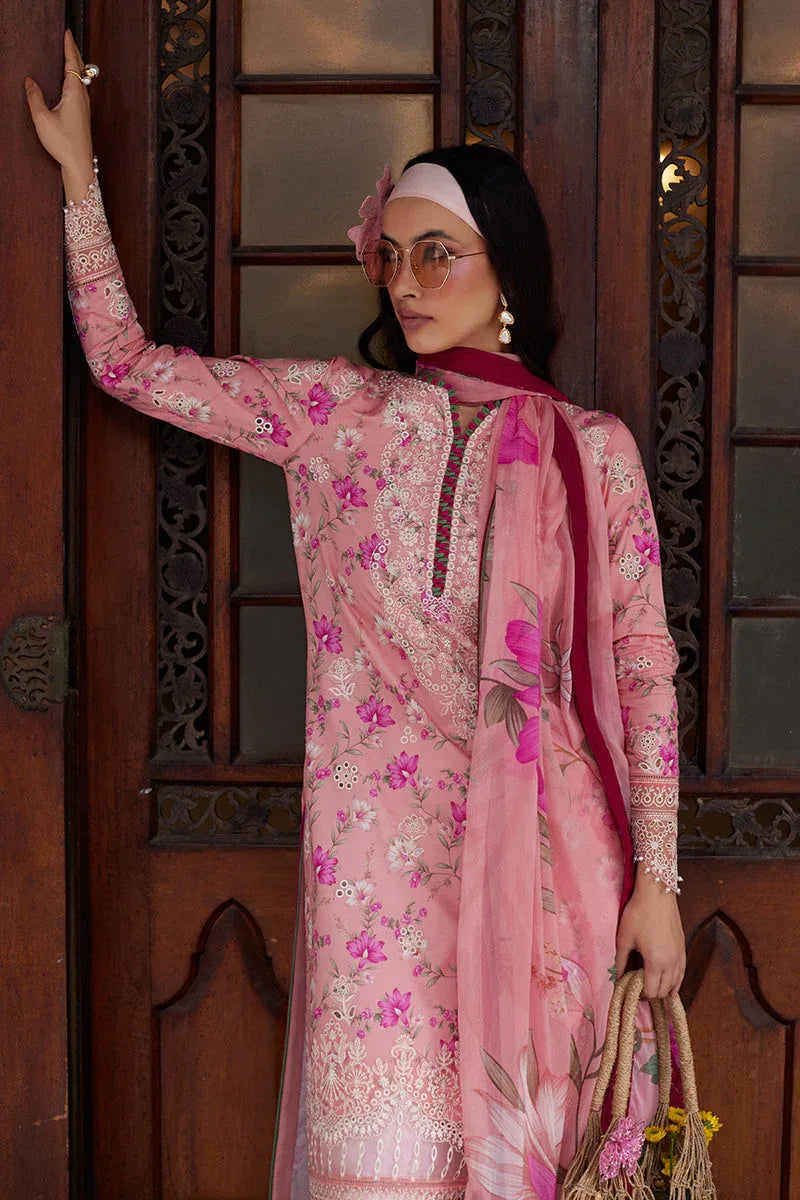 Gulaal | Saffira Lawn 25 | Mila - Rang-e-Khaas
