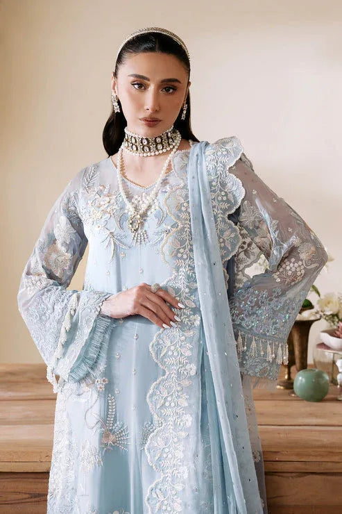 Imrozia Premium | Muse Luxury Chiffon 24 | S-1078 Glace - Rang-e-Khaas