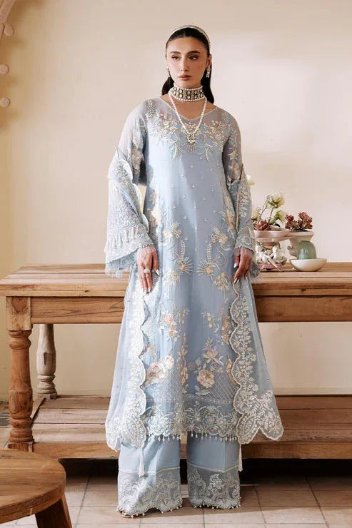 Imrozia Premium | Muse Luxury Chiffon 24 | S-1078 Glace - Rang-e-Khaas