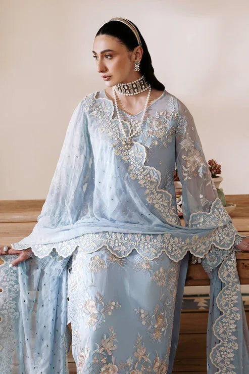 Imrozia Premium | Muse Luxury Chiffon 24 | S-1078 Glace - Rang-e-Khaas