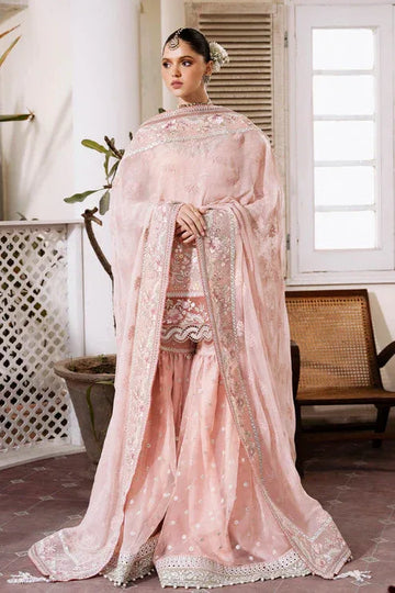 Imrozia Premium | Muse Luxury Chiffon 24 | S-1080 Rosee - Rang-e-Khaas