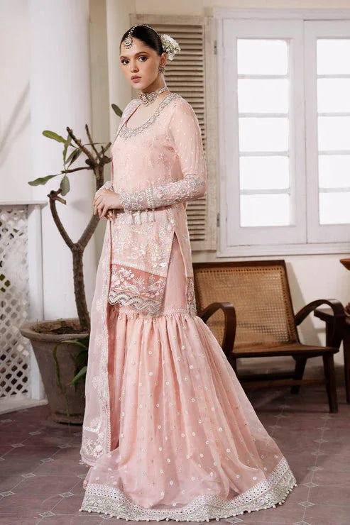Imrozia Premium | Muse Luxury Chiffon 24 | S-1080 Rosee - Rang-e-Khaas