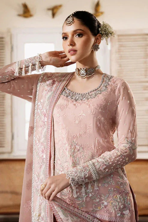 Imrozia Premium | Muse Luxury Chiffon 24 | S-1080 Rosee - Rang-e-Khaas