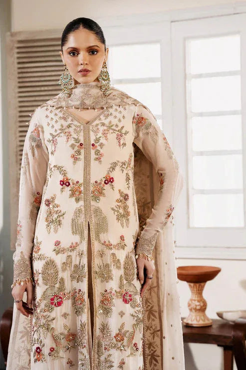 Imrozia Premium | Muse Luxury Chiffon 24 | S-1081 Perle - Rang-e-Khaas