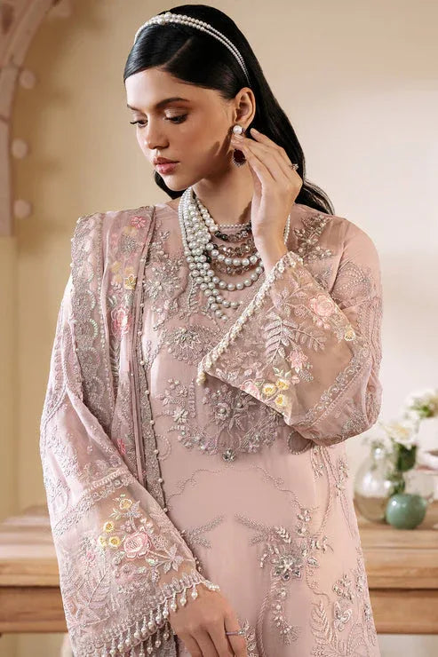 Imrozia Premium | Muse Luxury Chiffon 24 | S-1084 Cristal - Rang-e-Khaas