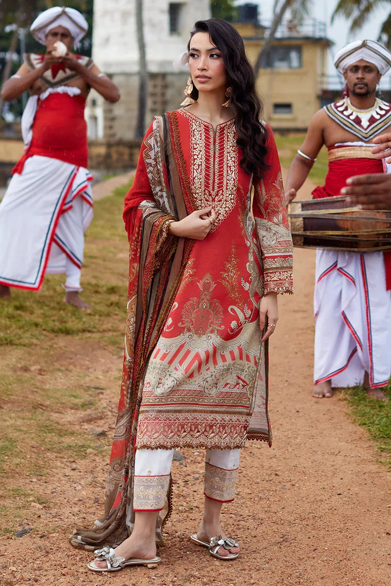 Gulaal | Saffira Lawn 25 | Zhuri - Rang-e-Khaas