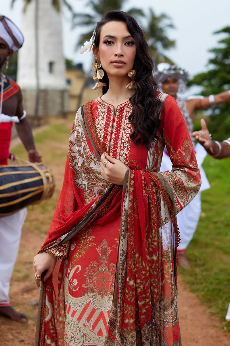 Gulaal | Saffira Lawn 25 | Zhuri - Rang-e-Khaas