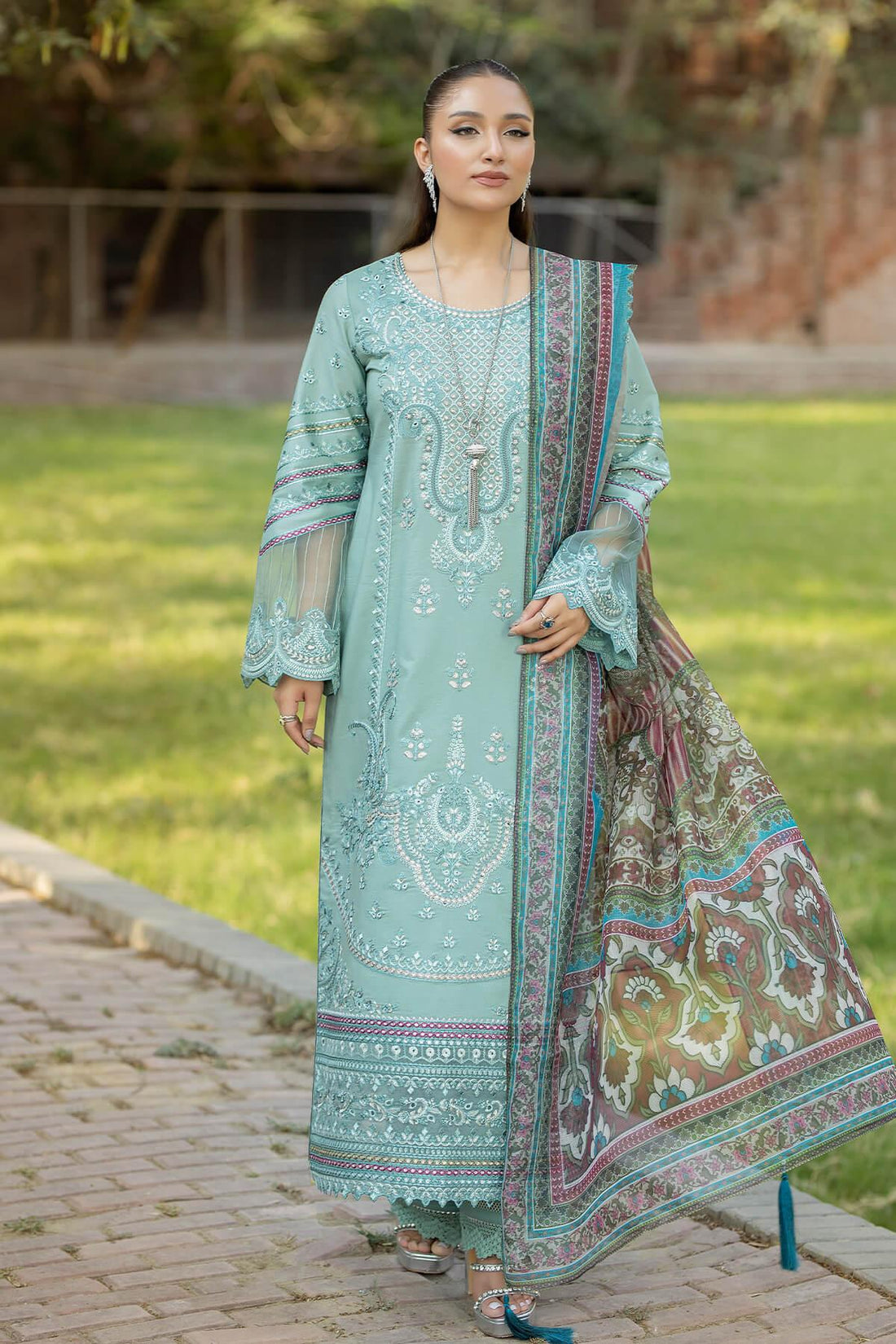 Imrozia Premium | Subah e Roshan | S.L 73 Zaib - Rang-e-Khaas