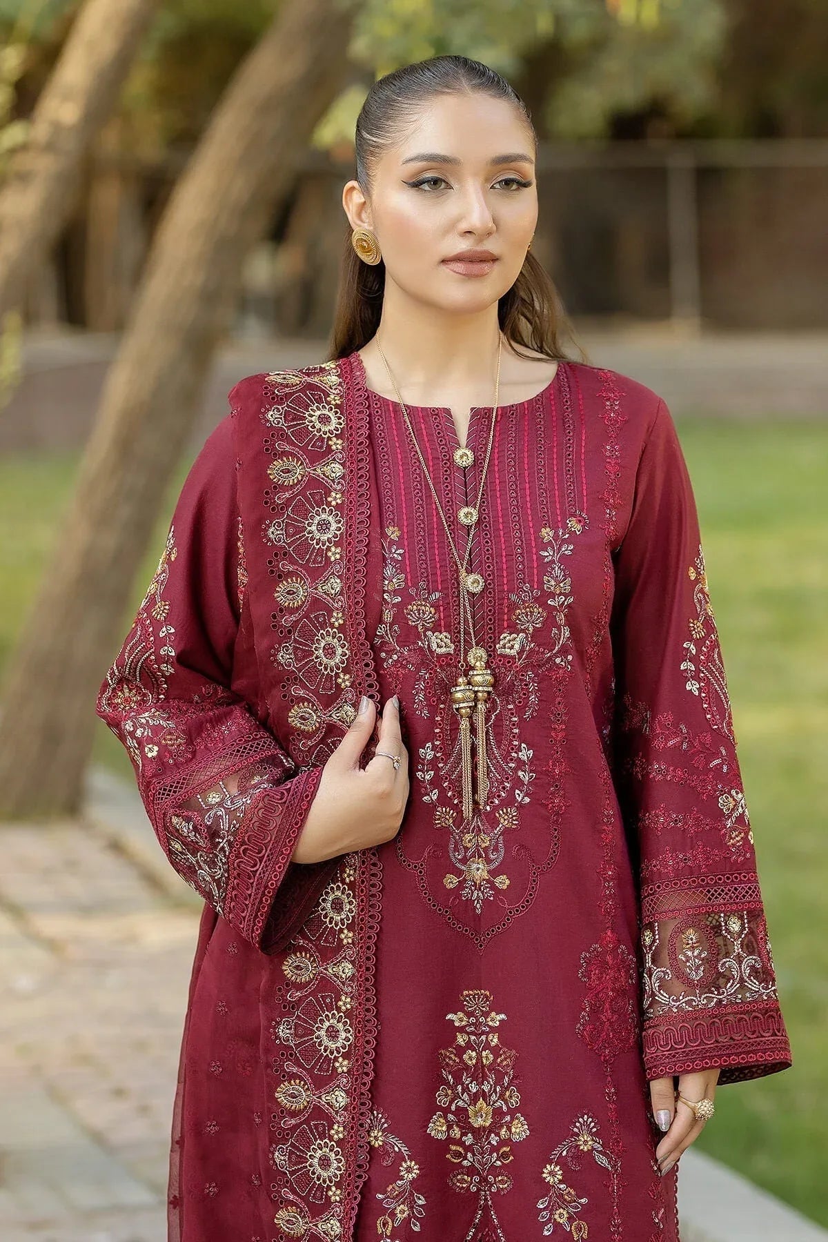Imrozia Premium | Subah e Roshan | S.L 74 Firdous - Rang-e-Khaas