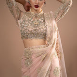 Imrozia Premium | Lumiere Luxury Sarees | 01 Rose Clair