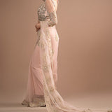 Imrozia Premium | Lumiere Luxury Sarees | 01 Rose Clair